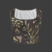 TK Exclusive Printed Square Neck Crop Tank Top | Twilight Kisses