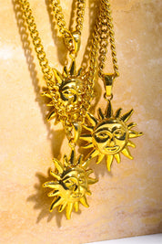 Mr. Golden Sun 14K Gold-Plated Necklace
