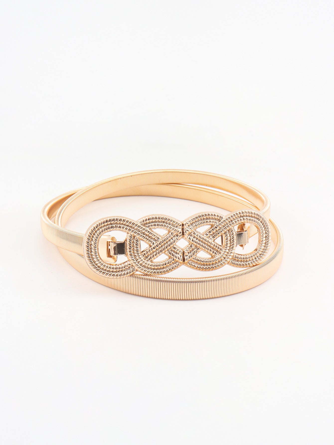 Infinity Knot Stretch Metal Belt