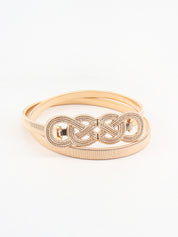 Infinity Knot Stretch Metal Belt