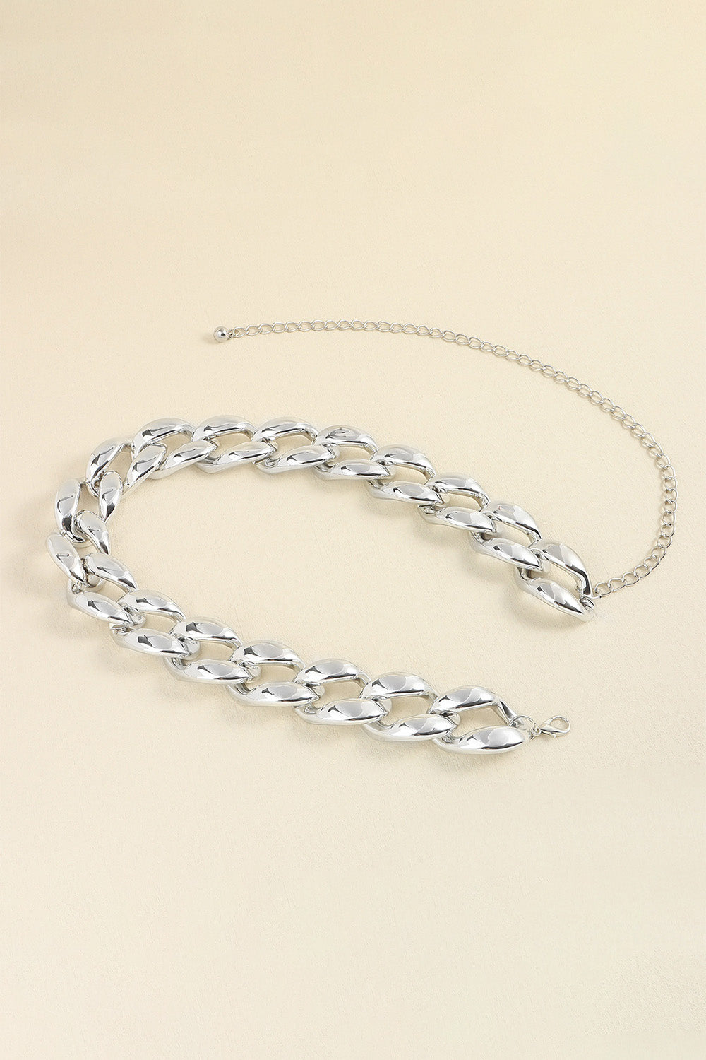 Jetset Lightweight Acrylic Chain Belt