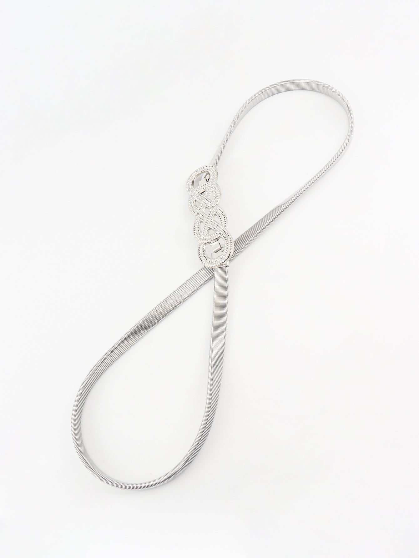 Infinity Knot Stretch Metal Belt