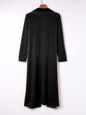 Amsterdam Velvet Longline Blazer