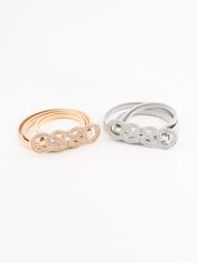 Infinity Knot Stretch Metal Belt