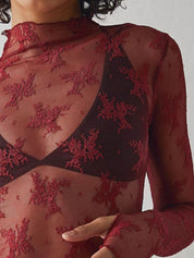 Tribecca Mock Neck Blouse