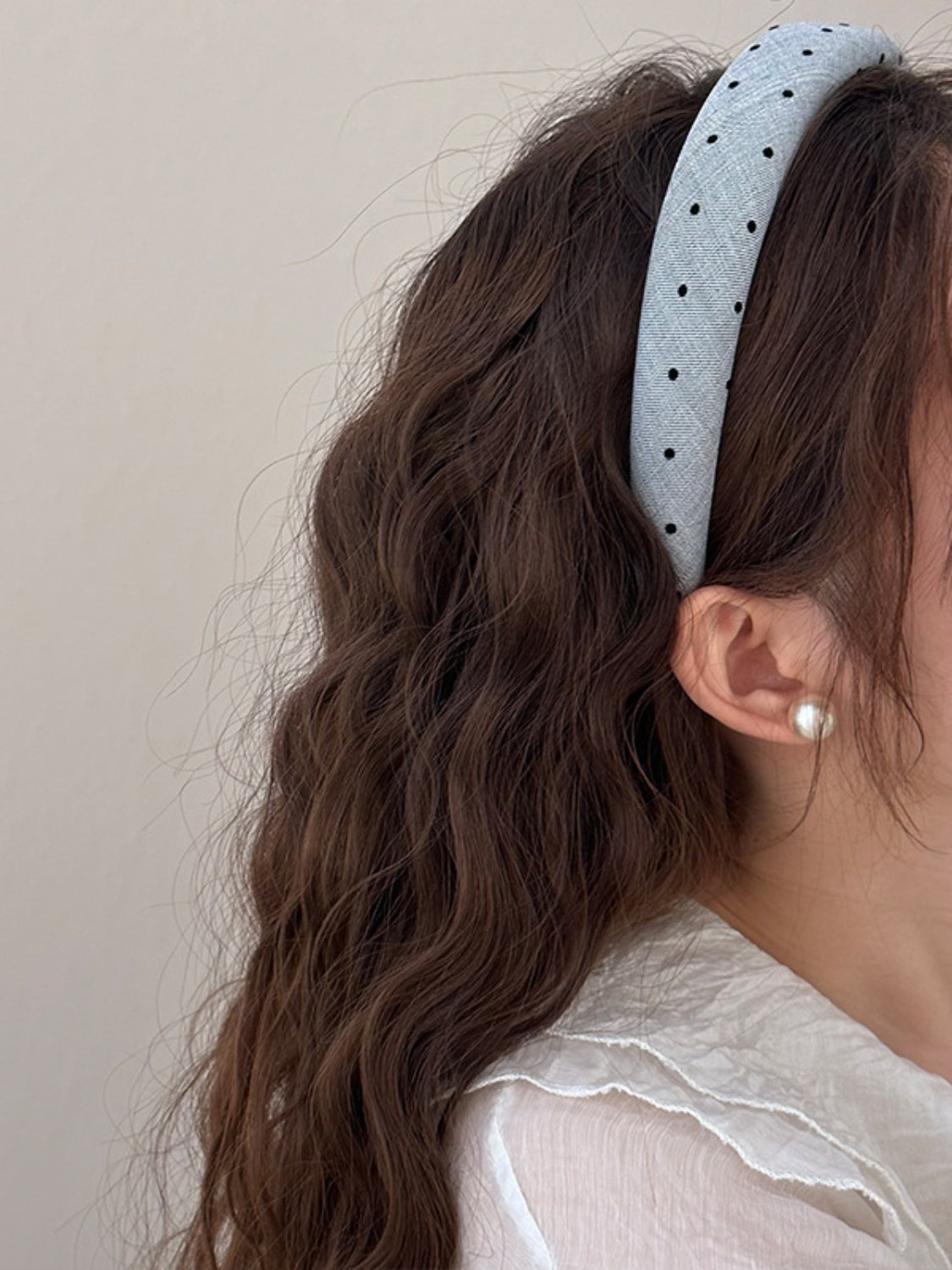 Polka Dot Wide Width Headband