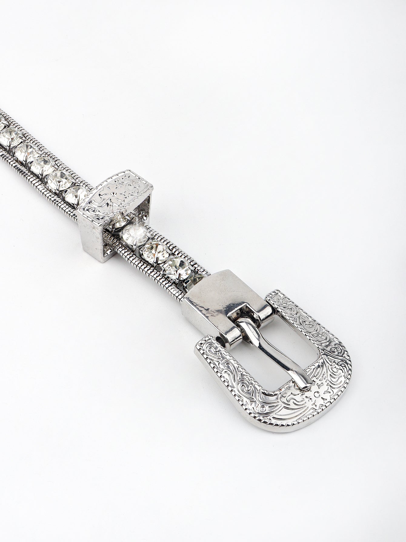 Ice Rhinestone Belt