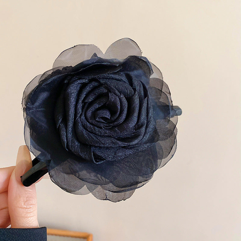 Ethereal Bloom Rosette Claw Clip