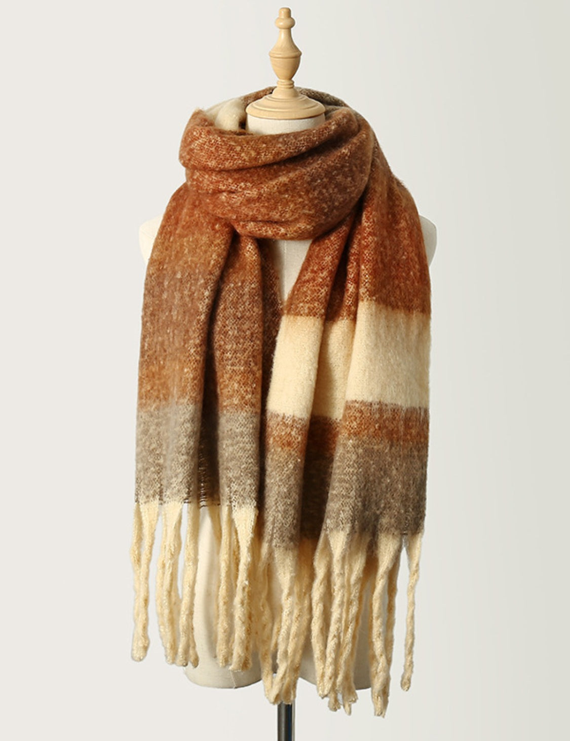 Fireside Color Block Scarf
