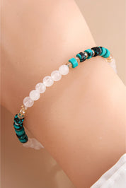 Seabreeze Crystal & Natural Stone Bracelet