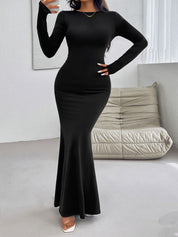 Come Hither Backless Maxi Gown