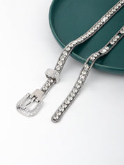 Ice Rhinestone Belt
