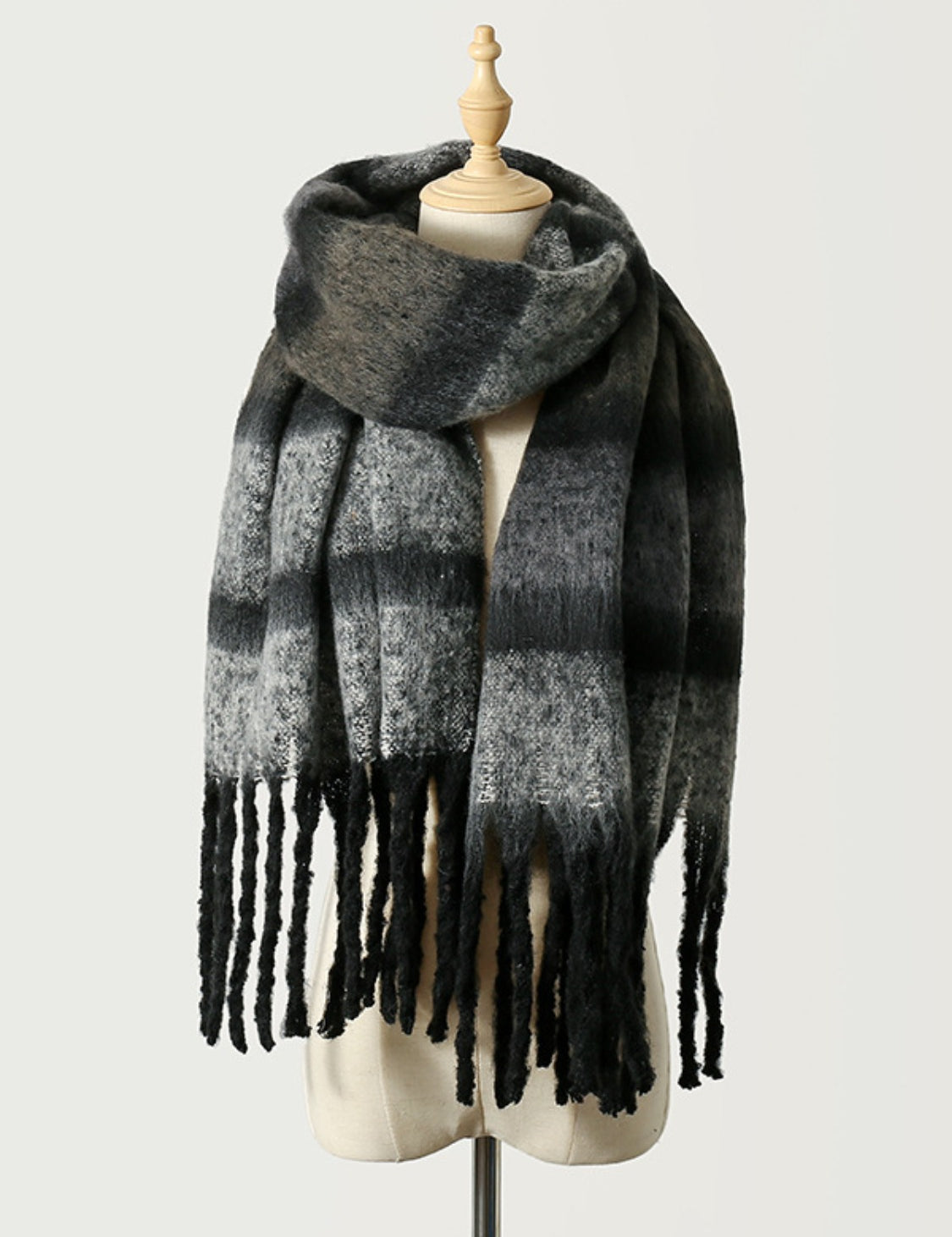 Fireside Color Block Scarf