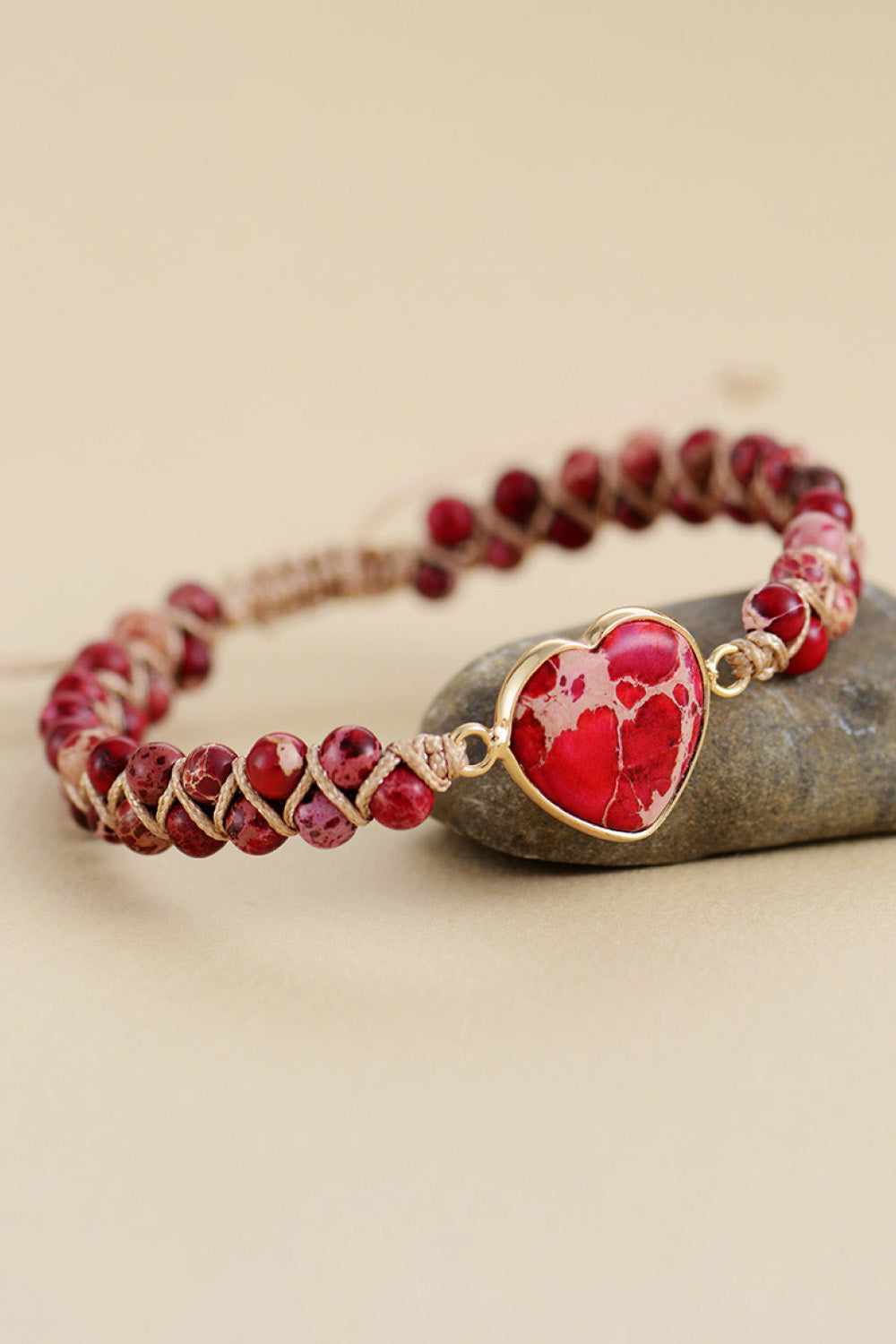 Made with Love Jasper Bracelet