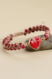 Made with Love Jasper Bracelet