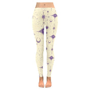 Pretty Mystical Lavender Cream TK Exclusive Seamless Leggings | Twilight Kisses