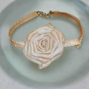Chocolate Rosette Necklace