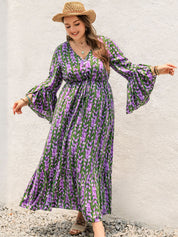 Newport Flared Sleeve Maxi Dress
