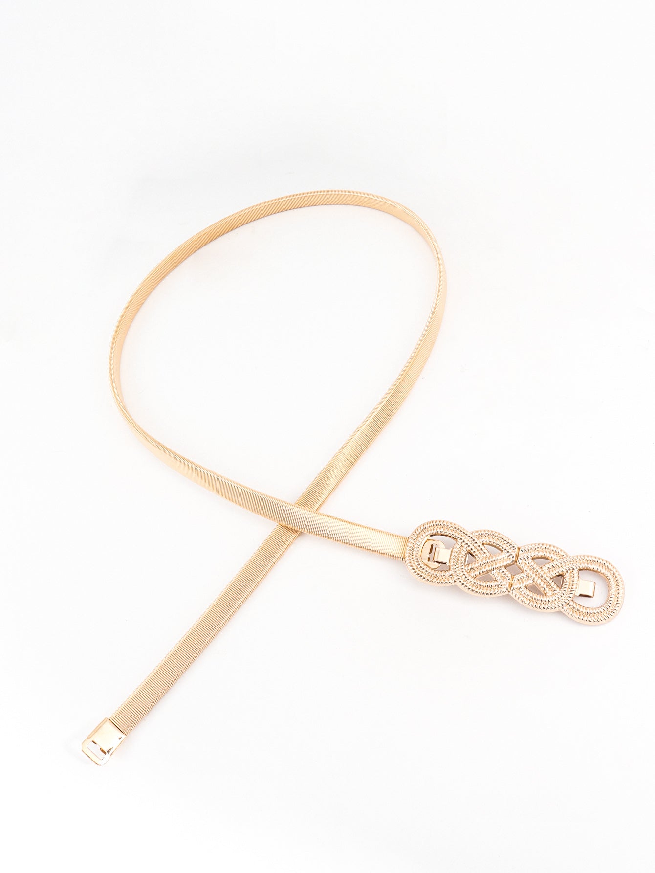 Infinity Knot Stretch Metal Belt