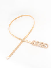 Infinity Knot Stretch Metal Belt