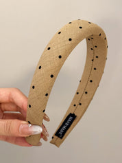Polka Dot Wide Width Headband