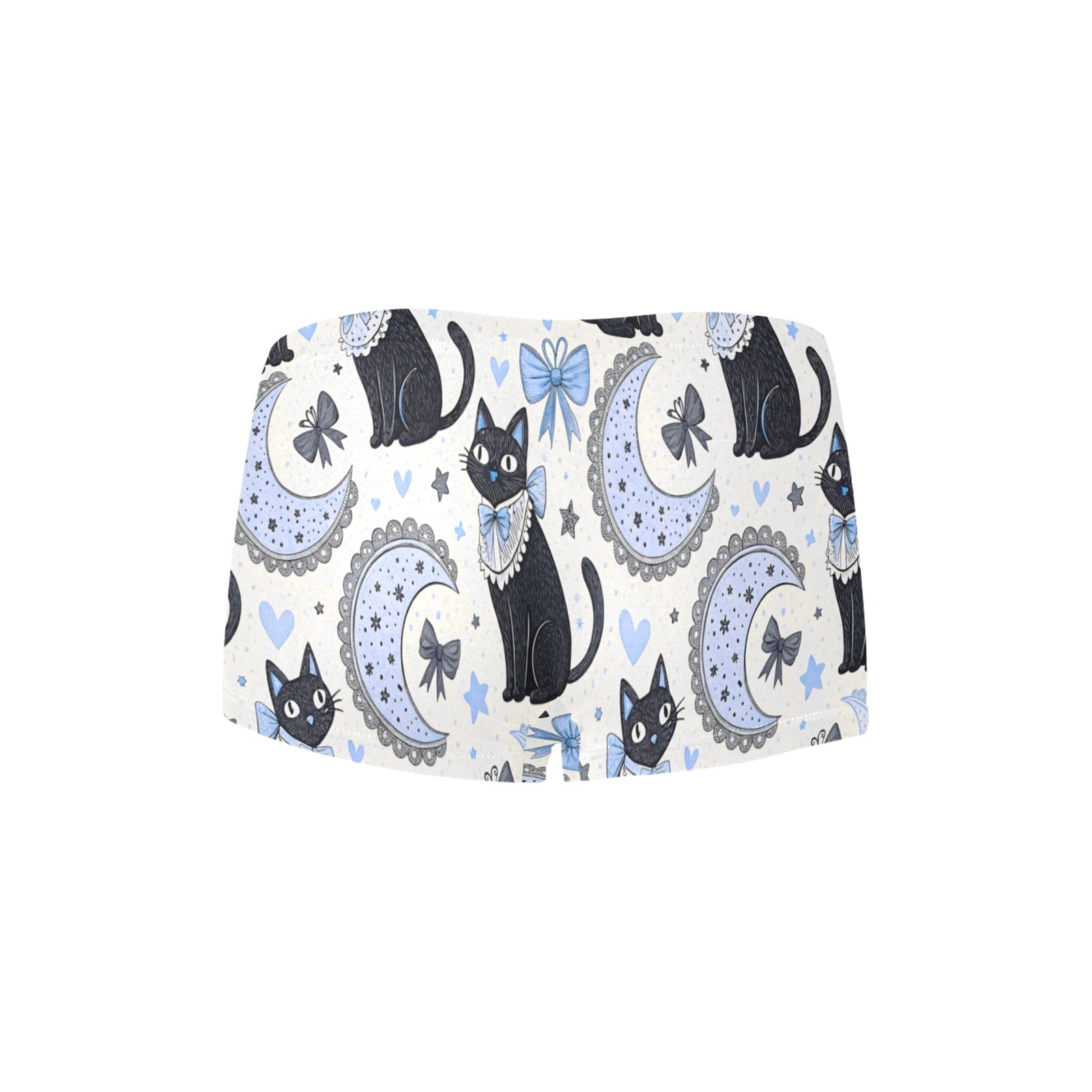Cutie Kitties Blue TK Exclusive All Over Print Boyshort Panties