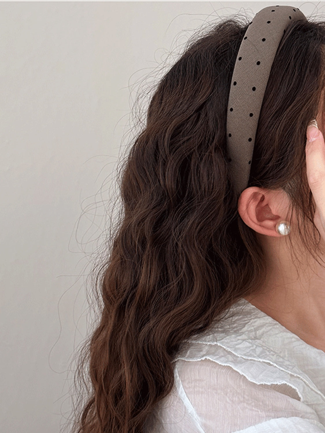 Polka Dot Wide Width Headband