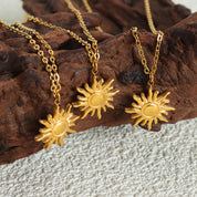 Ray of Sunshine Pendant Necklace