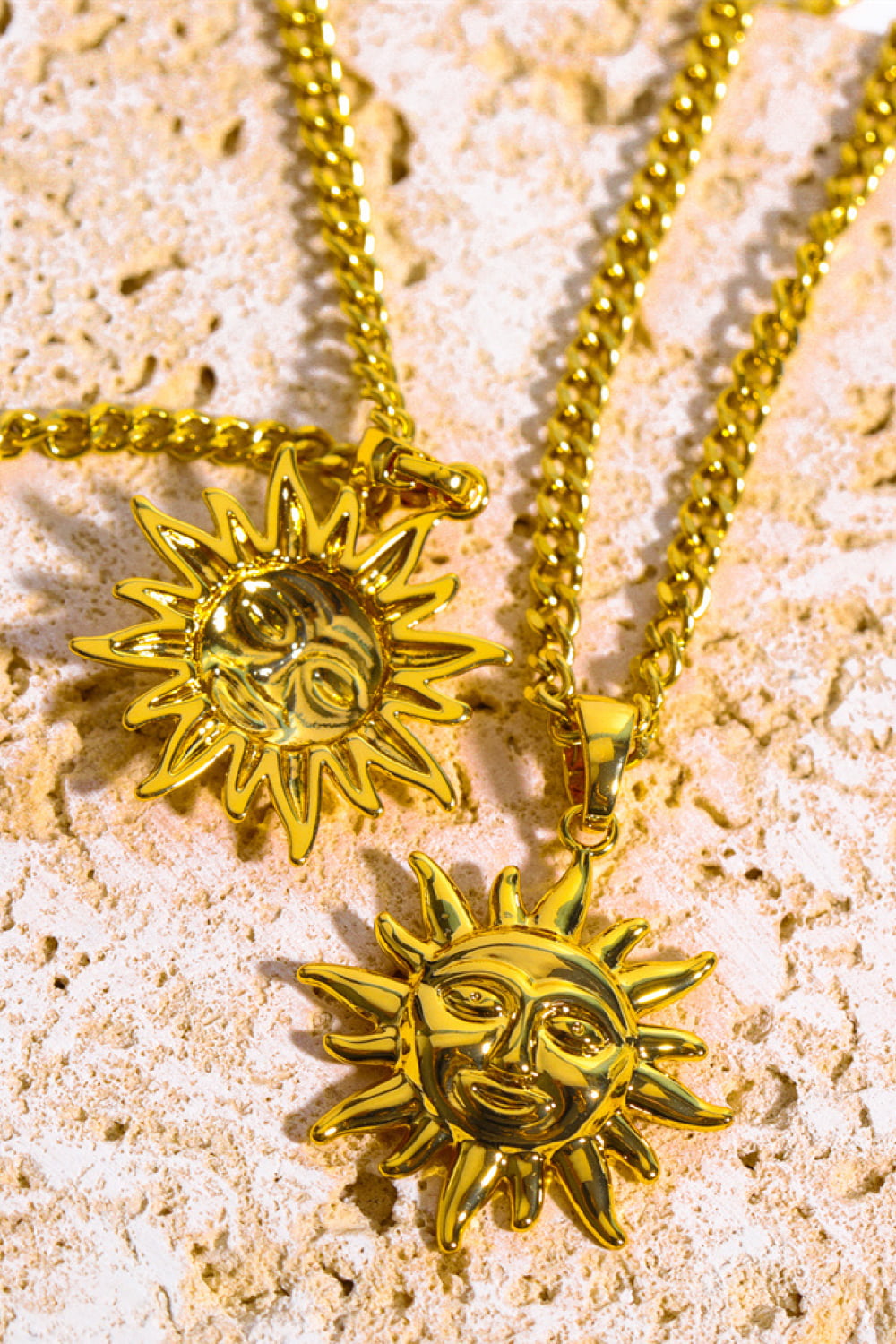 Mr. Golden Sun 14K Gold-Plated Necklace