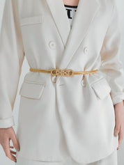 Infinity Knot Stretch Metal Belt