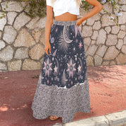 TK Exclusive Tiered Prairie Maxi Skirt | Twilight Kisses