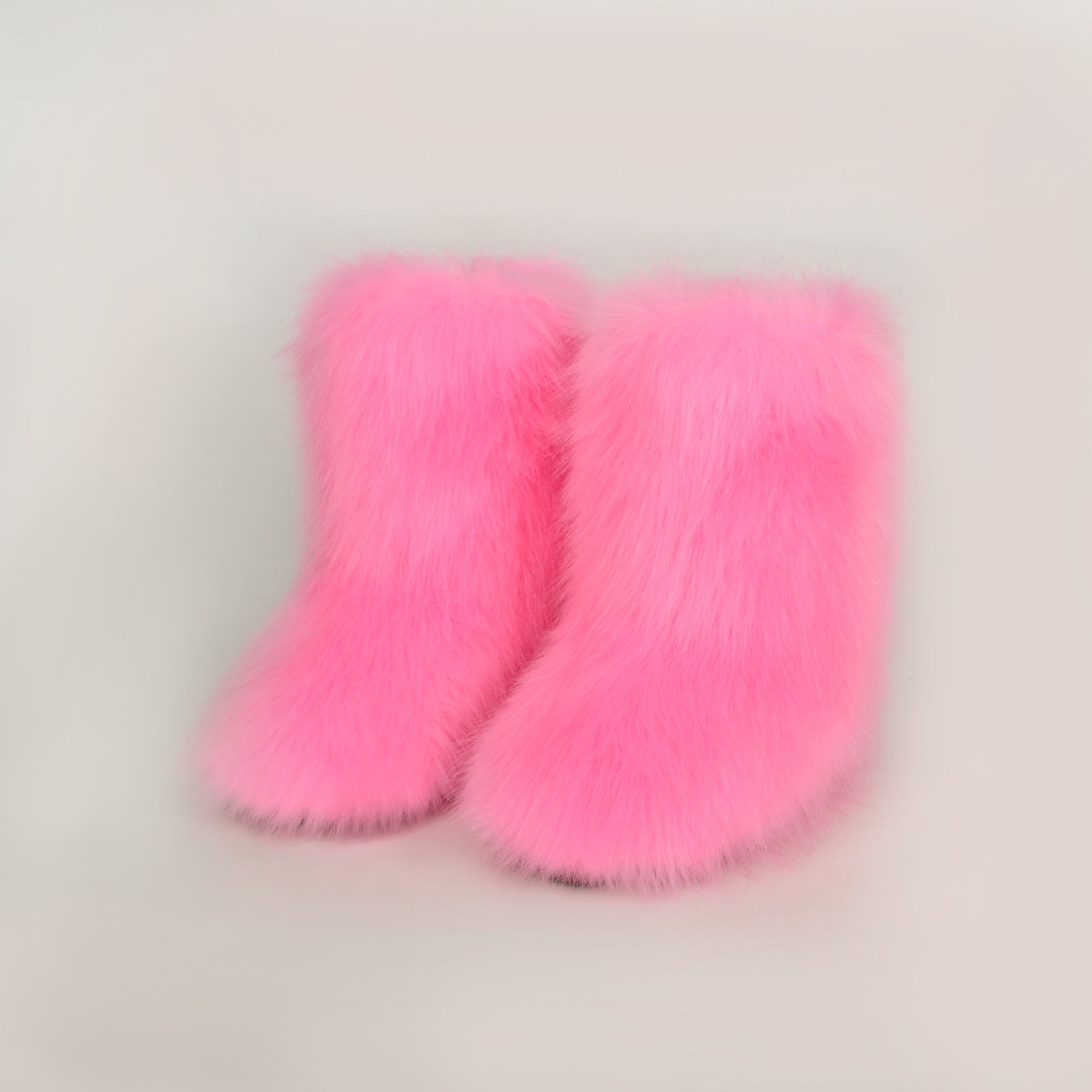 Snowbelle Fuzzy Platform Boots