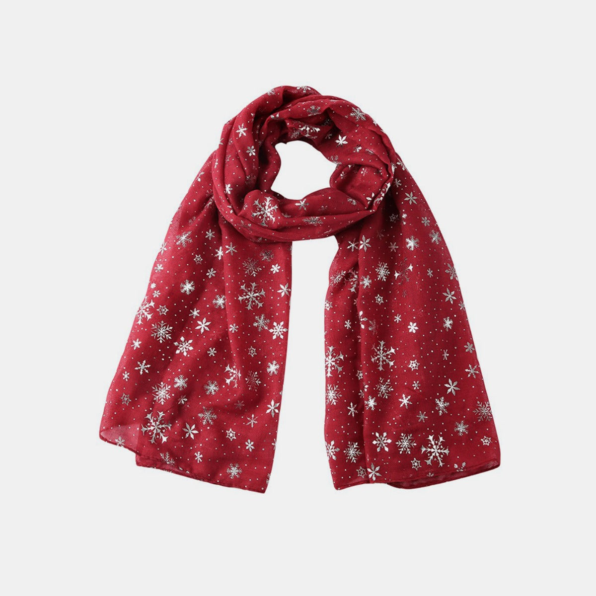 Snowflake Symphony Scarf