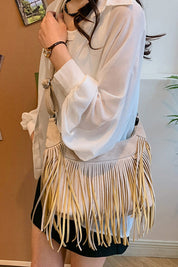 Sheryl Suede Shoulder Bag