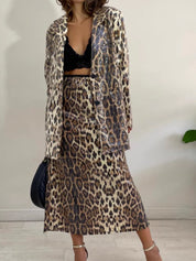 Wildcat Longline Sequin Blazer