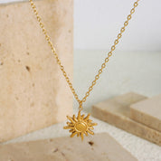 Ray of Sunshine Pendant Necklace